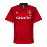 1994-1996 Manchester United Home Soccer Jersey