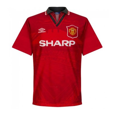 1994-1996 Manchester United Home Soccer Jersey