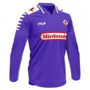 1998-1999 Fiorentina Home Long Sleeve Retro Football Shirt