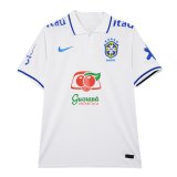 22-23 Brazil White Pre Match Polo Shirt