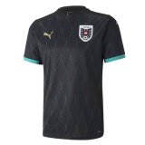 2020 Austria Away Black Soccer Jersey Shirt