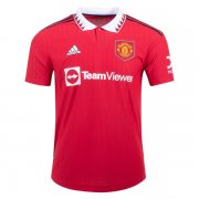 22-23 Manchester United Home Authentic Jersey (Player Version)