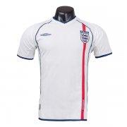2002 World Cup England Home Retro Soccer Jersey Shirt