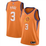 Men‘s Phoenix Suns Jordan Chris Paul #3 Orange Swingman Jersey