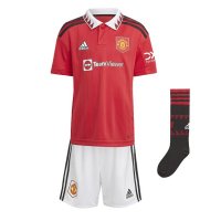 22-23 Manchester United Home Kid Full Kit