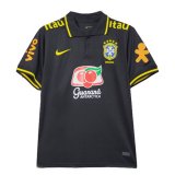 22-23 Brazil Black Pre Match Polo Shirt