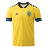 2020 Sweden Home Yellow Soccer Jersey Shirt