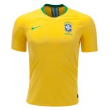2018 Brazil Authentic Home Soccer Jersey (Player Version)