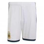 2026 Argentina Home Soccer Shorts White 2026 Argentina Home Soccer Shorts White