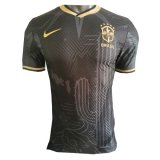 2022 Brazil Black Concept Training Jersey (Player Version)