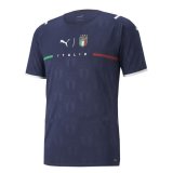 21-22 Italy Goalkeeper Navy Navy Soccer Jersey