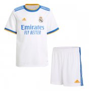 21-22 Real Madrid Home Kids Kit