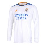21-22 Real Madrid Home Long Sleeve Jersey