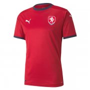 2021 Czech Republic Home Red Soccer Jersey
