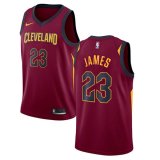 Men’s Cleveland Cavaliers Lebron James $23 Wine Swingman Jersey