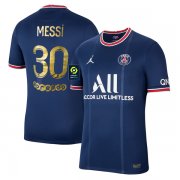 21-22 PSG Home Honored Messi BALLON D'OR JERSEY