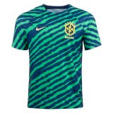 2022 Brazil Pre Match Jersey Zebra Green