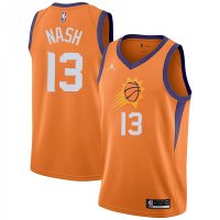 Men's Phoenix Suns Jordan Steve Nash #13 Orange Swingman Jersey