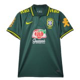 22-23 Brazil Gray Pre Match Polo Shirt