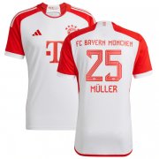 23-24 Bayern Munich Home Jersey MÜLLER 25 Printing