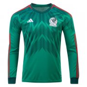 2022 Mexico Home World Cup Long Sleeve Jersey