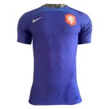 2022 Netherlands Pre-Match Training Jersey Blue( Player Version)