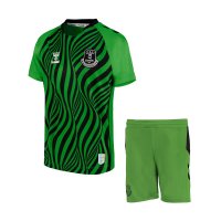 22-23 Everton Green Goalkeeper Jersey Kids Kit