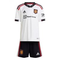 22-23 Manchester United Away Kid Kit