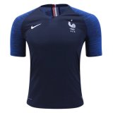 2018 World Cup France Home Authentic Jersey (Player Version)