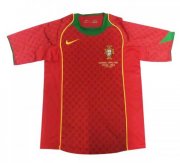 2004 Portugal Home Retro Jersey Shirt