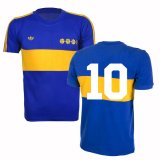 1981 Boca Juniors Home Retro Shirt #10