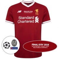 1718 Liverpool Home UCL Champion Final Jersey