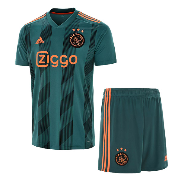 19-20 Ajax Away Soccer Jersey Men Kit 