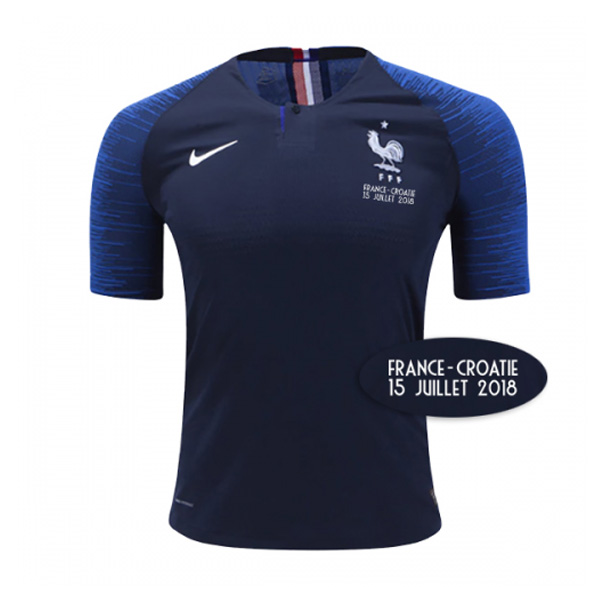 2018 World Cup France Final Jersey 