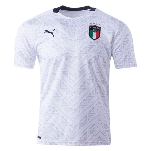 2020 Italy Away White Soccer Jersey 