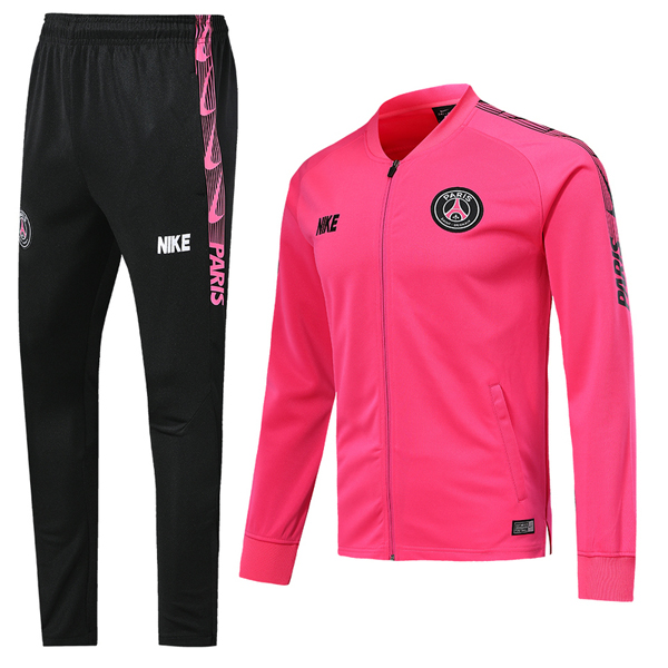 psg training jacket pink