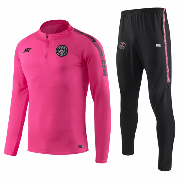 black and pink psg tracksuit