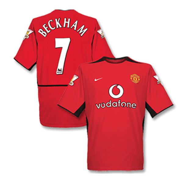 manchester united jersey beckham