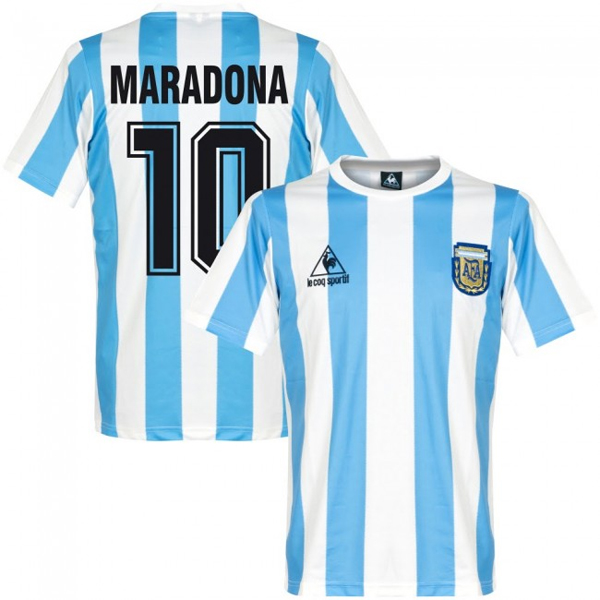 retro maradona shirt