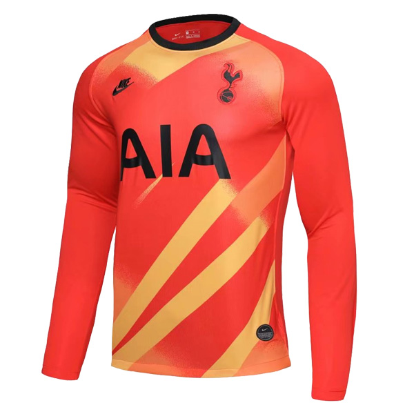 Orange Long Sleeve Goalkeeper Jersey 