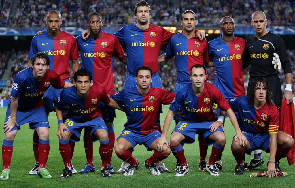 2008-2009 Barcelona Home Retro Jersey